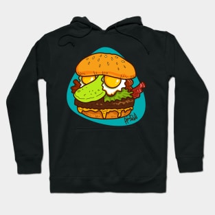 Face Burger Hoodie